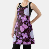 Roze vlinder bloem schort (Insitu)