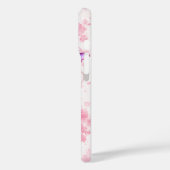Roze vlinder bloem telefoonhoesje. Case-Mate iPhone case (Achterkant / Links)