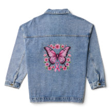 Roze Vlinder Borstkanker Awareness Lint
