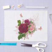  roze vlinder Bouquet Tissuepapier (Craft)