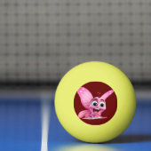roze vlinder cartoon De smart vlinder cartoon Pingpongbal (Net)