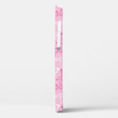 Roze vlinder Case-Mate iPhone case (Achterkant / Links)