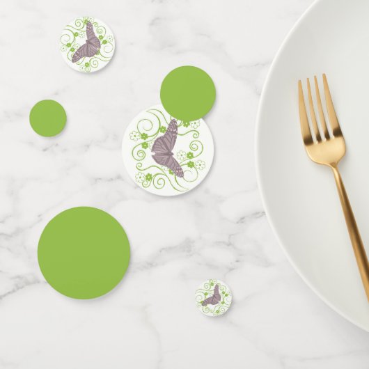 Roze vlinder Confetti Vrijgezellenfeest (Groep)