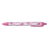 Roze Vlinder Cute Kawaii Gepersonaliseerde Pen (Bodem)