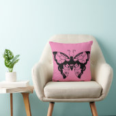 Roze Vlinder - CYO - Knuffel Kussen voor Kinderen (Stoel)