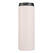 Roze Vlinder Geloof in Dromen Thermosbeker (Achterkant)