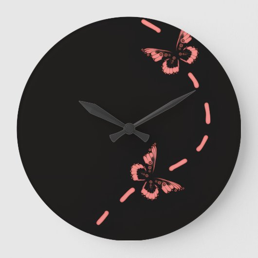 Roze vlinder grote klok (Voorkant)