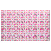 ROZE VLINDER IK HOU VAN JESUS STOF (Fat Quarter)
