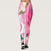 Roze vlinder leggings (Achterkant)
