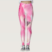 Roze vlinder leggings (Voorkant)