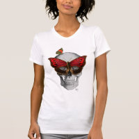 Roze vlinder Masker