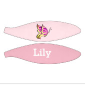 roze vlinder - naam toevoegen basketbal (Panelen)