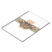Roze vlinder notitieboek (Linkerzijde)