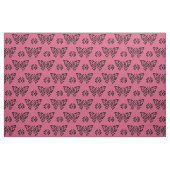 Roze vlinder stof (Fat Quarter)