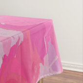 -roze vlinder tafellaken (Voorbeeld)