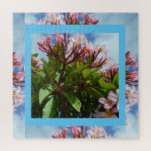  roze vlinderbloemboom, legpuzzel (Verticaal)