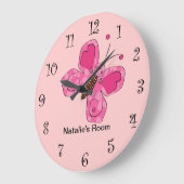 Roze vlinderklokken grote klok (Hoek)