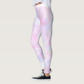 Roze vlinderpatroon leggings (Links)