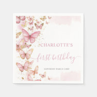 roze vlinders 1e 2e 3e 5e verjaardag