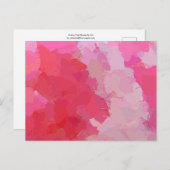  roze vlinders Briefkaart (Voorkant / Achterkant)