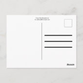  roze vlinders Briefkaart (Achterkant)