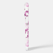 Roze Vlinders Modern Elegant Custom Monogram Case-Mate iPhone Case (Achterkant / Links)