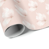 Roze Vlinders Verjaardag Cadeaupapier (Rol Hoek)
