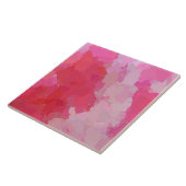  roze vlinderTegel Tegeltje (Zijkant)