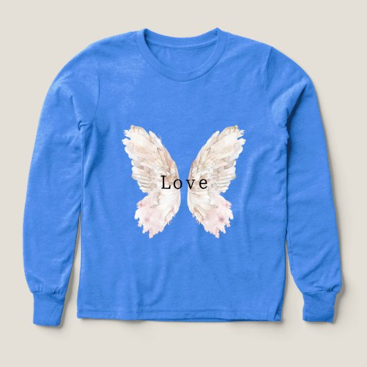  roze vlindervleugels (Voorkant)