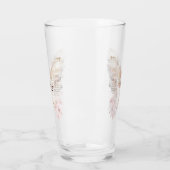 roze vlindervleugels glas (Links)