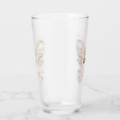roze vlindervleugels glas (Rechts)