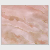 Roze vloeibare marmer textuur cadeaupapier (Vlak)