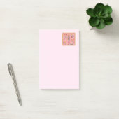 Roze voedingskraker post-it® notes (Kantoor)
