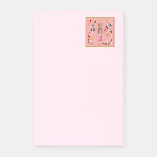 Roze voedingskraker post-it® notes (Voorkant)
