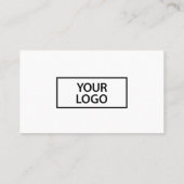 Roze Voeg Logo Minimalistic Professional toe Visitekaartje (Achterkant)