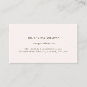 Roze Voeg Logo Minimalistic Professional toe Visitekaartje