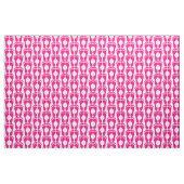 Roze Voet Prints Stof (Yard (91,4 cm))