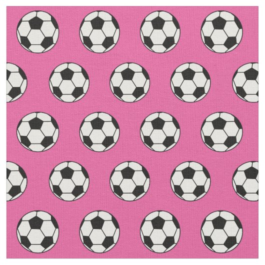 Roze Voetbal Stof (Close Up)