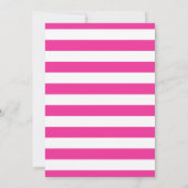 Roze Voetbal Verjaardag Uitnodiging (Achterkant)