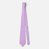 Roze voetstuk stropdas (Voorkant)