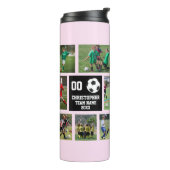 Roze voetzoeker thermosbeker (Gedraaid links)