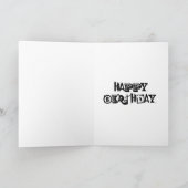  roze vogel kaart (Binnen)