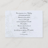 roze vogelkooi, liefdesvogels Cadeauregister Kaart (Achterkant)