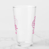Roze Vogelmuziek Glas (Links)