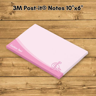 Roze Vogelmuziek Post-it® Notes
