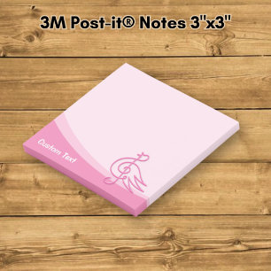 Roze Vogelmuziek Post-it® Notes