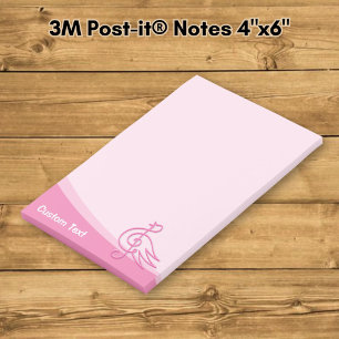 Roze Vogelmuziek Post-it® Notes