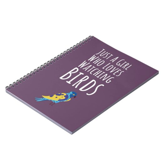 Roze Vogels Cadeaus Voor Baby Meisjes Voor Kindere Notitieboek (Linkerzijde)