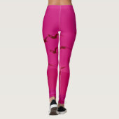 ROZE VOGELVLUCHT LEGGINGS (Achterkant)