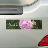 Roze volken bumpersticker (Op auto)